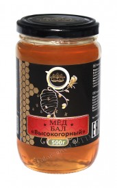Мёд Высокогорный - 0,5 кг